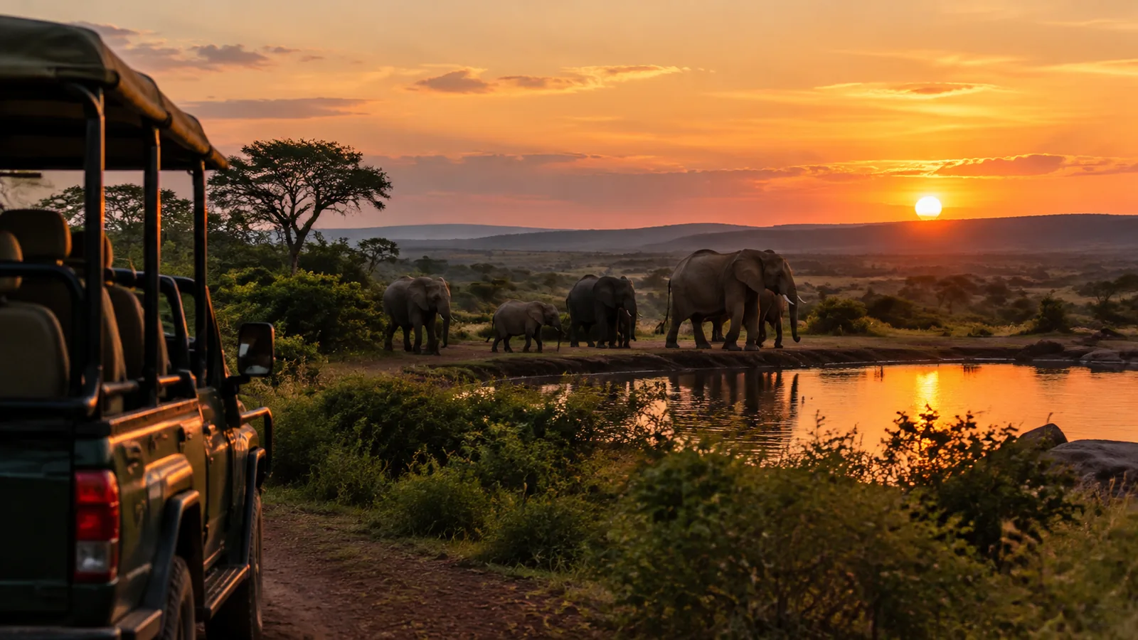 Safari im Addo-Elefant-Nationalpark